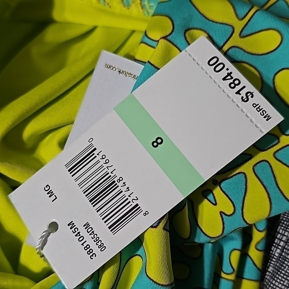 Trina Turk Spa & Swim Collection Trellis Floral Swimsuit Size 8 NWT - Picture 4 of 9